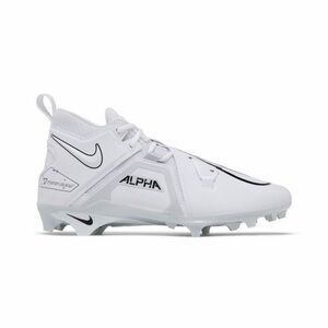 Nike Alpha Menace Pro 3 Mid Football Cleats CT6649-109 White Grey